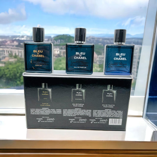 Bleu De Chanell Perfume Combo (3 x 30ML)