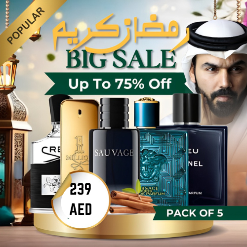 Pack of 5 Men's Perfume