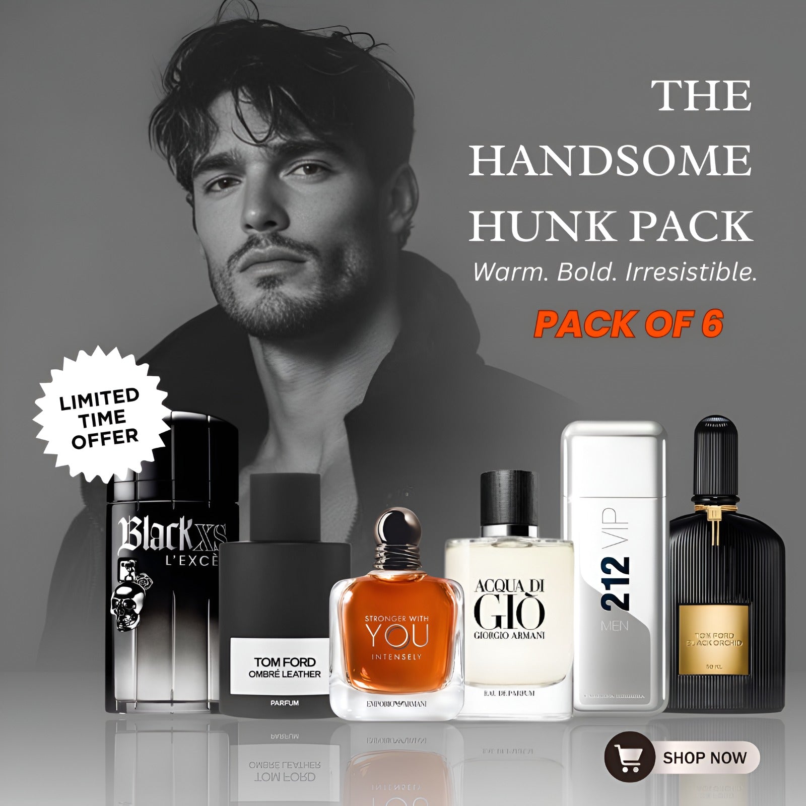 Pack of 6 (Hand Some Hunk  Pack)